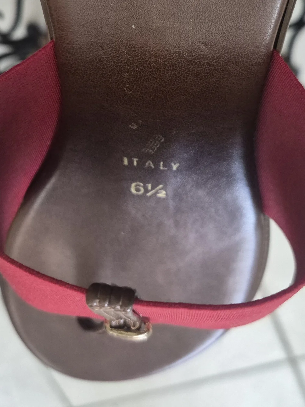 Italian Shoemakers Size 6.5 Afia Sandal
